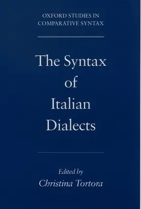 Tortora |  The Syntax of Italian Dialects | Buch |  Sack Fachmedien