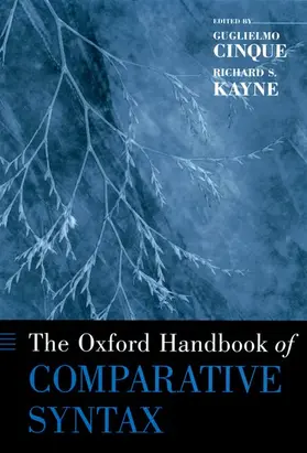 Cinque / Kayne |  Oxford Handbook of Comparative Syntax | Buch |  Sack Fachmedien