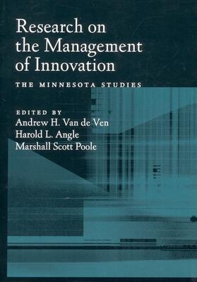 Ven / Angle / Poole |  Research on the Management of Innovation | Buch |  Sack Fachmedien