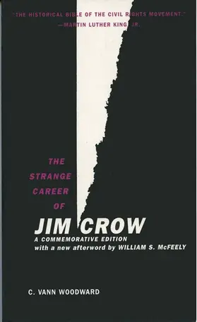 Woodward / McFeely |  The Strange Career of Jim Crow | Buch |  Sack Fachmedien