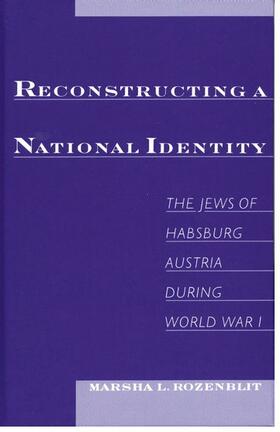 Rozenblit |  Reconstructing a National Identity | Buch |  Sack Fachmedien