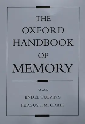 Craik / Tulving |  The Oxford Handbook of Memory | Buch |  Sack Fachmedien