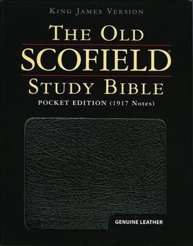  The Old Scofield® Study Bible, KJV, Pocket Edition, Genuine Leather | Buch |  Sack Fachmedien