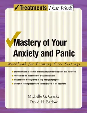 Craske / Barlow |  Mastery of Your Anxiety and Panic | Buch |  Sack Fachmedien