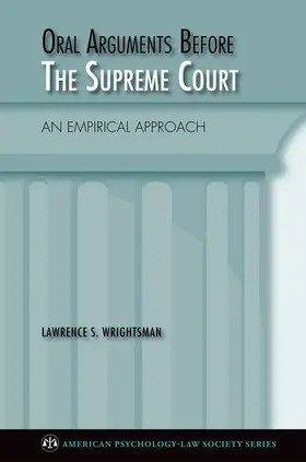 Wrightsman |  Oral Arguments Before the Supreme Court | Buch |  Sack Fachmedien