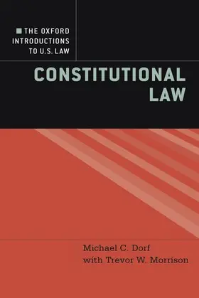 Dorf / Morrison |  Oxford Introductions to U.S. Law | Buch |  Sack Fachmedien