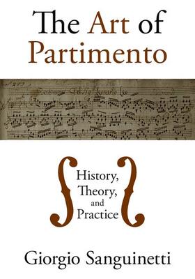 Sanguinetti |  Art of Partimento C | Buch |  Sack Fachmedien