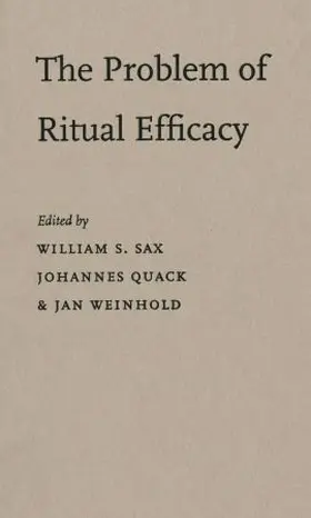 Sax / Quack / Weinhold |  The Problem with Ritual Efficacy | Buch |  Sack Fachmedien