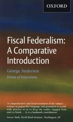 Anderson | Fiscal Federalism | Buch | 978-0-19-543238-1 | sack.de