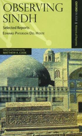 Del Hoste |  Observing Sindh: Selected Reports - Edward Paterson Del Hoste | Buch |  Sack Fachmedien