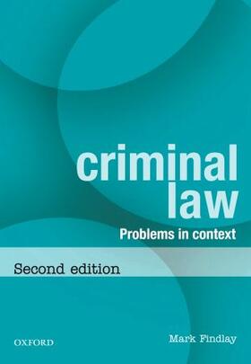 Findlay |  Criminal Law | Buch |  Sack Fachmedien