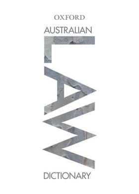 Mann |  Australian Law Dictionary | Buch |  Sack Fachmedien