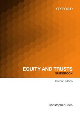 Brien |  Equity and Trust Guidebook | Buch |  Sack Fachmedien