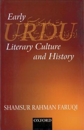 Faruqi |  Early Urdu Literary Culture and History | Buch |  Sack Fachmedien