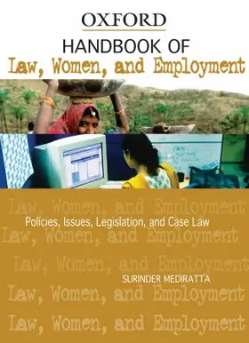 Medriatta |  Handbook of Law, Women, and Employment in India Policies, Issues, Legislation, and Case Law | Buch |  Sack Fachmedien