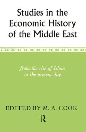 Cook |  Studies in the Economic History of the Middle East | Buch |  Sack Fachmedien