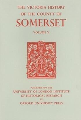 Dunning |  A History of the County of Somerset, Volume V | Buch |  Sack Fachmedien