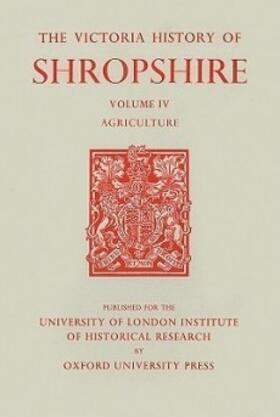 Baugh |  A History of Shropshire, Volume 4 | Buch |  Sack Fachmedien