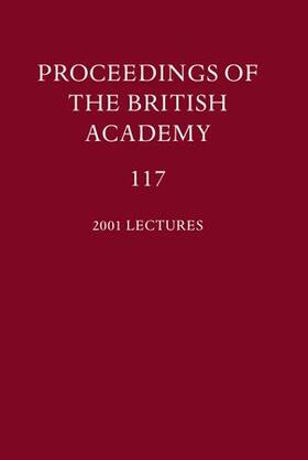 Thompson |  Proceedings of the British Academy, Volume 117 | Buch |  Sack Fachmedien