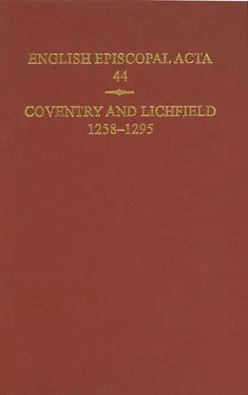 Denton / Hoskin |  English Episcopal Acta, 44 | Buch |  Sack Fachmedien