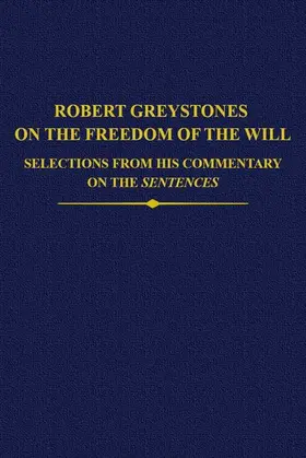 Henninger / Andrews / Ottman |  Robert Greystones on the Freedom of the Will | Buch |  Sack Fachmedien