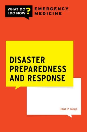 Rega |  Disaster Preparedness and Response | Buch |  Sack Fachmedien