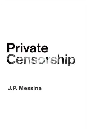 Messina |  Private Censorship | Buch |  Sack Fachmedien