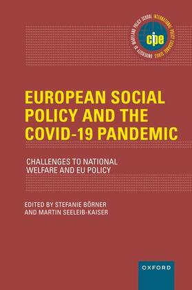 Börner / Seeleib-Kaiser |  European Social Policy and the Covid-19 Pandemic | Buch |  Sack Fachmedien