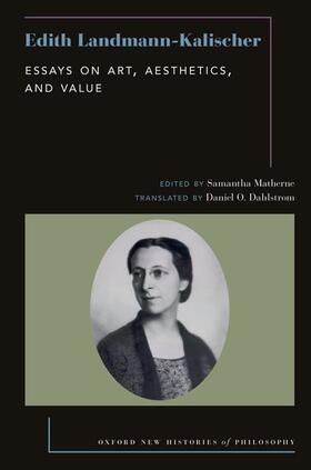 Matherne |  Edith Landmann-Kalischer: Essays on Art, Aesthetics, and Value | Buch |  Sack Fachmedien
