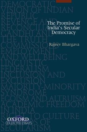 Bhargava |  The Promise of India's Secular Democracy | Buch |  Sack Fachmedien