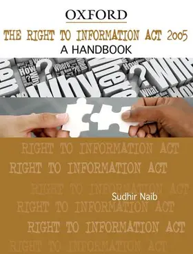 Naib |  The Right to Information ACT 2005 | Buch |  Sack Fachmedien