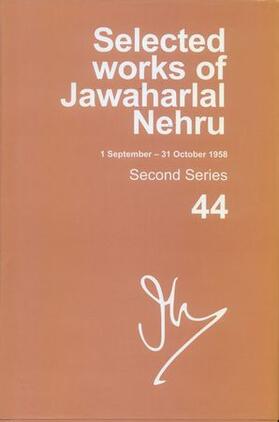 Mukherjee |  Selected Works of Jawaharlal Nehru (1 January - 31 March 1958) | Buch |  Sack Fachmedien