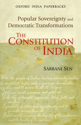 Sen |  The Constitution of India | Buch |  Sack Fachmedien