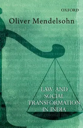 Mendelsohn |  Law and Social Transformation in India | Buch |  Sack Fachmedien