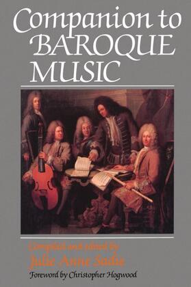 Sadie |  Companion to Baroque Music | Buch |  Sack Fachmedien