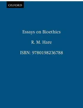 Hare |  Essay on Bioethics | Buch |  Sack Fachmedien