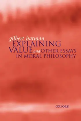 Harman |  Explaining Value | Buch |  Sack Fachmedien