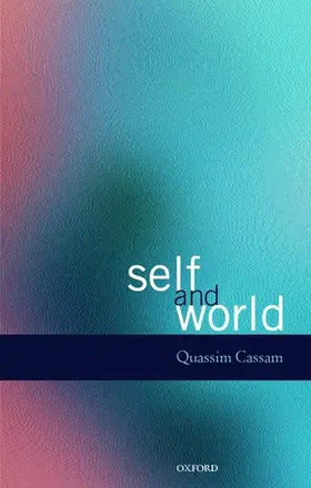 Cassam |  Self and World | Buch |  Sack Fachmedien