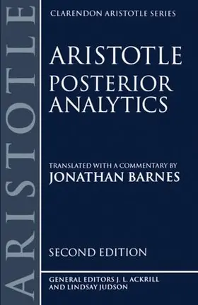 Aristotle / Ackrill / Judson |  Posterior Analytics | Buch |  Sack Fachmedien