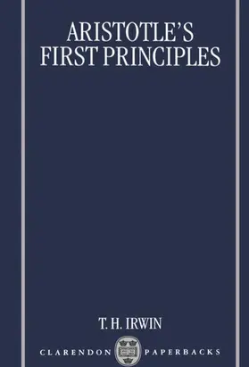 Irwin |  Aristotle's First Principles | Buch |  Sack Fachmedien