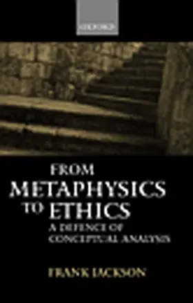 Jackson |  From Metaphysics to Ethics | Buch |  Sack Fachmedien