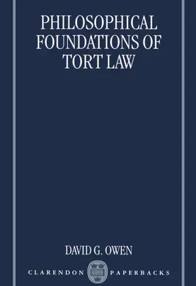 Owen |  Philosophical Foundations of Tort Law | Buch |  Sack Fachmedien