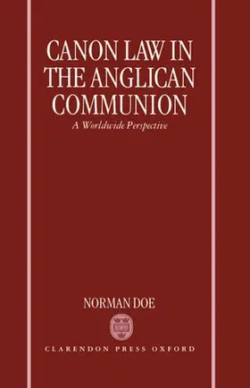 Doe | Canon Law in the Anglican Communion | Buch | 978-0-19-826782-9 | sack.de