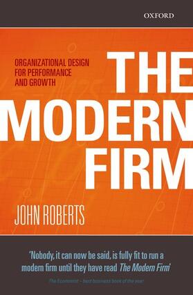Roberts |  The Modern Firm | Buch |  Sack Fachmedien