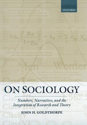Goldthorpe |  On Sociology | Buch |  Sack Fachmedien