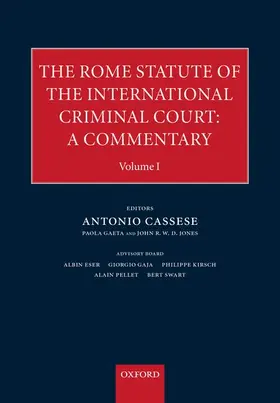 Cassese / Gaeta / Jones | The Rome Statute of the International Criminal Court | Medienkombination | 978-0-19-829862-5 | sack.de