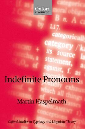 Haspelmath |  Indefinite Pronouns | Buch |  Sack Fachmedien