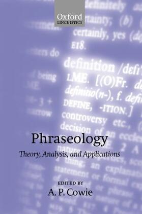 Cowie |  Phraseology | Buch |  Sack Fachmedien