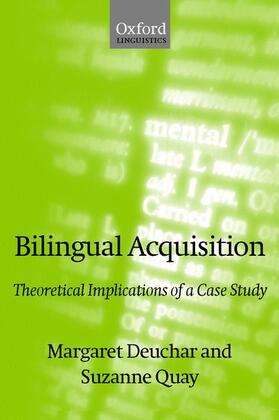 Deuchar / Quay |  Bilingual Acquisition | Buch |  Sack Fachmedien