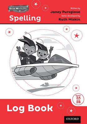 Miskin / Pursglove |  Read Write Inc. Spelling: Log Book 2 Pack of 5 | Buch |  Sack Fachmedien